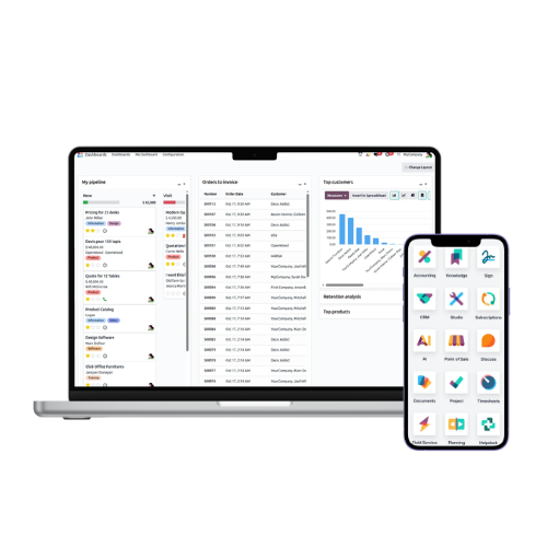 Odoo ERP Dashboard